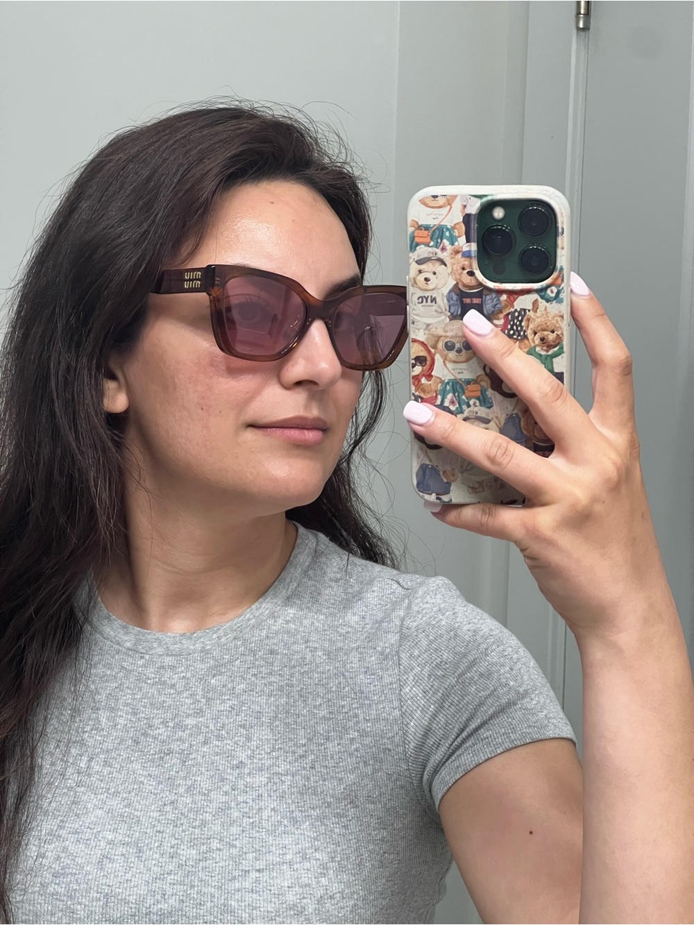 Miu Miu Tortoise Shell Sunglasses MU 02ZS - Picture 14 of 14